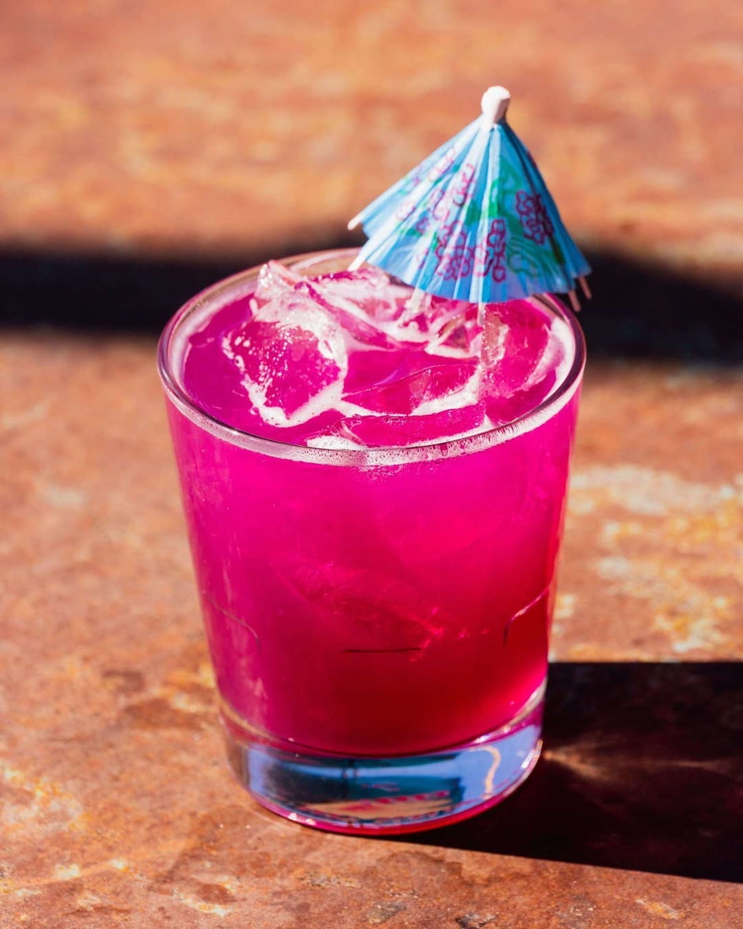 Prickly pear margarita featured in Visit Phoenix magazine